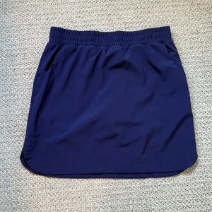 Coral Bay navy golf skort
